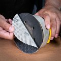 Trend Mesh 5 Inch Random Orbit 120 Grit Abrasive Sanding Disc Ab 125 120m Pack Of 10