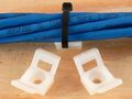 5 Mm Saddle Tie Mount Angled 100 Pack 