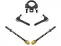 Front Inner And Outer Tie Rod End Kit With Tool 4 Piece Compatible 2004-2012 Chevy Malibu 