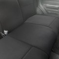 Hecasa Black Seat Covers Set Water Resistant Compatible With 1984-2001 Jeep Cherokee Xj