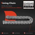 A-premium Engine Timing Chain Kit Fit Ohv 6cyl 4 3l Compatible With Chevy Express 1500 Blazer Astro Silverado S10 Gmc Jimmy