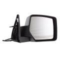 Door Mirror For Dodge Nitro 2007 2008 2009 2010 2011 Passenger Side Power Glass Manual Folding Textured Black Non Heated 