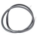 2006-11 Cadillac Dts Black Ebony Rear Interior Weatherstrip 25956347 25956354 