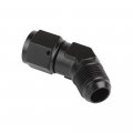Yxt 10an Female To Male 45 Degree Elbow Swivel Hose Fitting Adapter Aluminum Black 