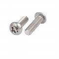 Uxcell M4x14mm 304 Stainless Steel Button Head Torx Tamper Resistant Screws 30pcs