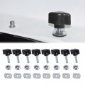 Universal Easy On Off Hard Top Fasteners Nuts Bolts For Jeep Wrangler Yj Tj Jk Models 1987-2017 