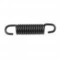Uxcell 8cm Length Motorcycle Black Main Bracket Kickstand Return Spring For Jog50
