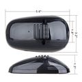 5x Led Top Roof Running Marker Assembly For Dodge Ram 2500 3500 Heavy Duty Trucks 2003 To 2016 Amber Light Smoke Lens 