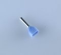 20 Ga Two Wire Blue Insulated Ferrules 0 31 Pin Lg Pack Of 100 