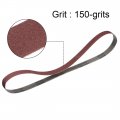 Uxcell 1 X 42 150 Grit Sanding Belt Aluminum Oxide Sandpaper Belts For Portable Strip Sander Wood Finishing Metal Drywall