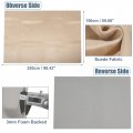 X Autohaux Suede Headliner Fabric 98 Length 60 Width Foam Backed For Car Truck Rv Suv Interior Trim Protect Aging Broken Faded