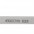 Uxcell 6mmx8mmx200mm Blades High Speed Steel Handy Lathe Hss Tool Bit