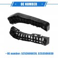 Vekauto 1 Pair Bumper Brackets Support Fender Cover Compatible For Toyota Camry 2007 2008 2009 Durable Plastic Black Front Left