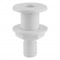Duokon Thru Hull Bilge Fitting 1in Nylon Plastic Marine Pump Hose Aerator For Boat Yacht Sail Rv Truck