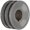 Tb Woods 2bk36138 Fhp Bored-to-size V-belt Sheave B Belt Section 2 Grooves 1-3 8 Bore Cast Iron 3 75 Od 6670 Max Rpm 