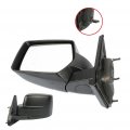 Aintier Towing Mirror Fit For 2007-2014 Patriot Manual Folding Adjustment Black Driver Side