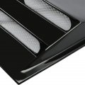 Hecasa Hood Scoop Compatible With Hummer H1 Hmmwv Humvee Cold Air Flow Stainless Painted Black Steel Vent