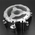 Hongk- Engine Stator Cover See Through Compatible With Kawasaki Zx Zx14r Zzr1400 2006-2013 Chrome Left B01c0sx08i