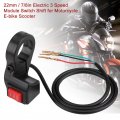 Qiilu 22mm 7 8in Handlebar Switch Shift Electric 3 Speed Module Control For Motorcycle E-bike Scooter