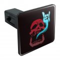 Rock And Roll Soul Skull Tow Trailer Hitch Cover Plug Insert