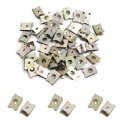 Uxcell 50pcs 19 X 12 6mm Spring U-type Clips Speed Nuts For Car Panel Fender