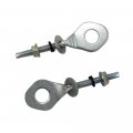 Wphmoto 2 Pair Chain Axle Adjuster For 50cc 70cc 90cc 110cc 125cc Atv Pit Dirt Bikes