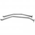 A-premium Fuel Tank Straps Compatible With Kia Rio 2012-2017 L4 1 6l Petrol Sedan Hatchback 2-pc Set
