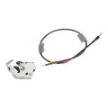 Rear Upper Right Passenger Side Door Lock Actuator Motor With Cable Ford F150 1997-2003 For F-250 1997-1999 Extended Cab 