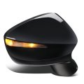 Ma1321217 Factory Style Passenger Right Side Mirror Manual Folding Power Adjust Heated Glass Turn Signal Blind Spot Detection 