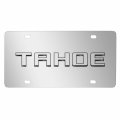 Ipick Image Made For Chevroelt Tahoe 3d Nameplate Mirror Chrome Stainless Steel License Plate