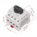 Solar Disconnect Switch 32a Circuit Breaker With Flame Retardant Housing Dc 1000v Rated Isolator For Distribution Automation
