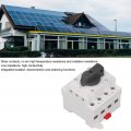 Solar Disconnect Switch 32a Circuit Breaker With Flame Retardant Housing Dc 1000v Rated Isolator For Distribution Automation