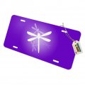 Graphics More Purple Dragonfly Dragonflies Novelty Metal Vanity Tag License Plate