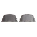 Rear Brake Pads For Lexus Es300 1999 2000 2001 Ceramic Friction Material Low Dust Rating Shims Included Bonded Attachment 