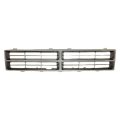 Sherman Parts Silver Grille For 1990 Dodge Dw Pickup Part Number Mlx-she327-99-2-cl360a50 Interchange And Ch1200107 Snap On 