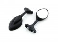Topteng Motorcycle Rear Mirror Side View Rearview For Bolt Space Can Be Adjusted From 1 18 30mm To 2 36 60mm