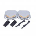 Loyalheartdy Pair Wheel Alignment Tool Turn Platestable Turn With Free Transition Bridges Thrust Blocks Inclusive 