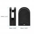 Glass Clamp 2-1 2 X 1-3 4 16 Stainless Steel 3 Bracket Holder Clip Shelf For Balustrade Staircase Handrail Shower Matte Black 4