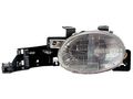 Headlightsdepot Headlight For 1995-1999 Dodge Plymouth Neon Chrome Housing Halogen Left Driver Side Headlamp Assembly 