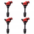 Ignition Coil Pack Of 4 Replacement For Nissan S14 S15 Silvia 200sx X-trail Replace 2244891f00 Sr20det 