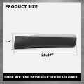 Door Molding Passenger Side Right Rear Lower For Lx Rx350 Rx450h Submodel Base F Sport Sportdesign 2010-2015 75075-0e010 75075