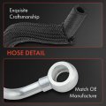 A-premium Power Steering Hose Return Line Assembly Compatible With Audi A6 2006-2011 Quattro 2005-2011 S6 2007-2011 Gear To