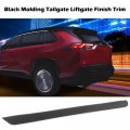 G-plus Tailgate Liftgate Molding Trim Compatible With Toyota Rav4 2019 2020 2021 2022 Replace For 768020r030 To1904106 Black