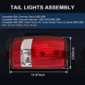 Carmocar Tail Light Left Right Compatible With 2000-2006 Chevy Suburban 1500 2500 Tahoe Gmc Yukon Xl Denali Taillights Red
