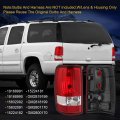 Carmocar Tail Light Left Right Compatible With 2000-2006 Chevy Suburban 1500 2500 Tahoe Gmc Yukon Xl Denali Taillights Red