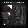 Carmocar Tail Light Left Right Compatible With 2000-2006 Chevy Suburban 1500 2500 Tahoe Gmc Yukon Xl Denali Taillights Red
