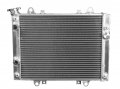 Full Aluminum Atv Radiator For 2011-2013 2012 Kawasaki Mule 4010 Diesel 4x4 