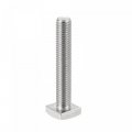 Uxcell Square Head Bolt M10x60mm Fully Thread 304 Stainless Steel Grade C Machine Screw