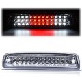 Pit66 Led 3rd Brake Light Compatible With Dodge Ram 1500 2009-2017 Fit 2500 3500 2010-2017 Third Stop Lamp Chrome Housing Clear 