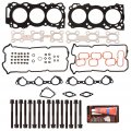 Evergreen Hshb3042 Head Gasket Set Bolts Fit 05-09 Nissan Xterra Frontier Suzuki 4 0 Dohc Vq40de 